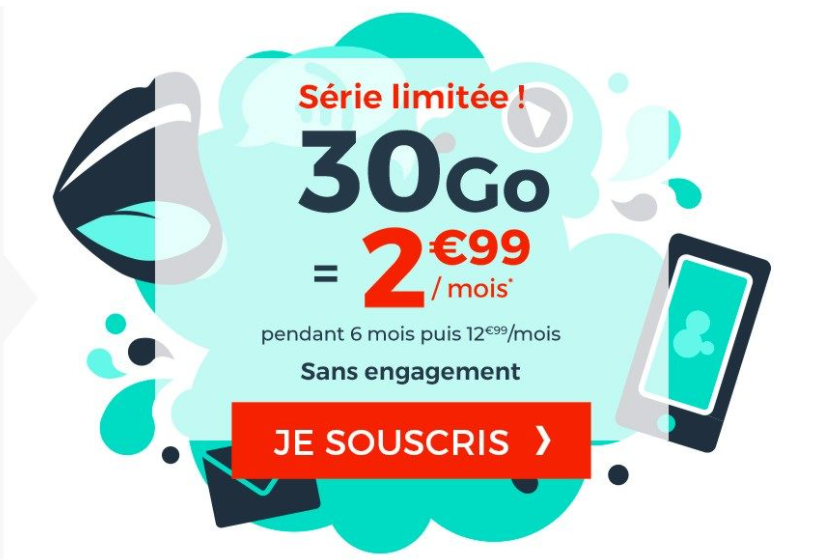 Cdiscount Mobile : un forfait "immanquable" 30Go à 2,99€/mois mais... — free download