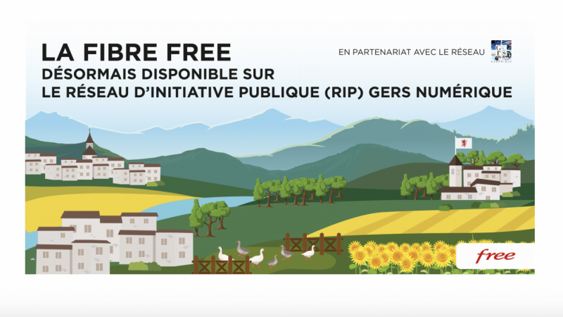 Free officialise le lancement de ses offres fibre sur un nouveau réseau