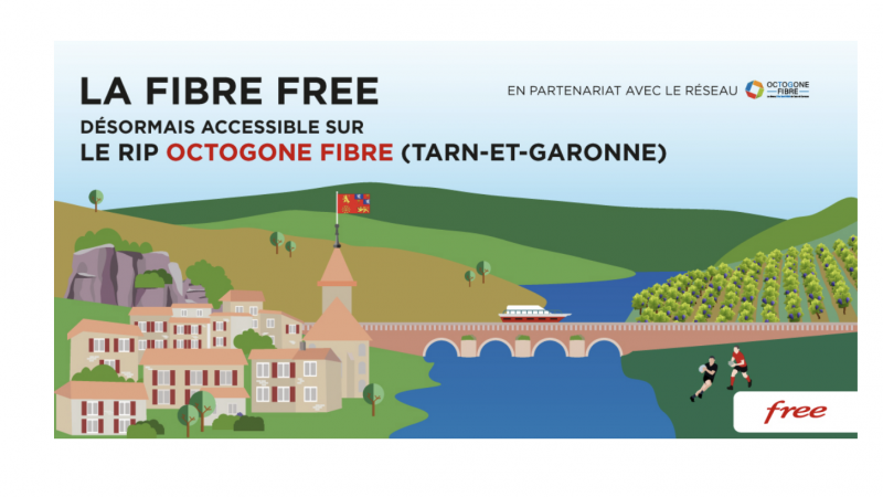 Free annonce le lancement de ses offres fibre sur un nouveau réseau