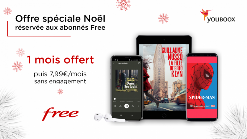 Free lance “une offre spéciale Noël réservée aux abonnés Free”