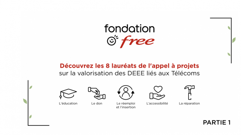 La Fondation Free dévoile les lauréats de son appel à projets orienté écologie et télécoms