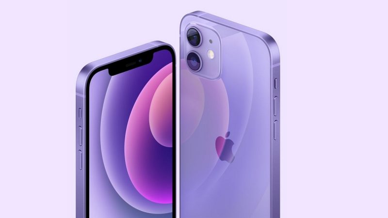 Free Mobile : les iPhone 12 et 12 mini mauves désormais disponibles à l’achat et à la location