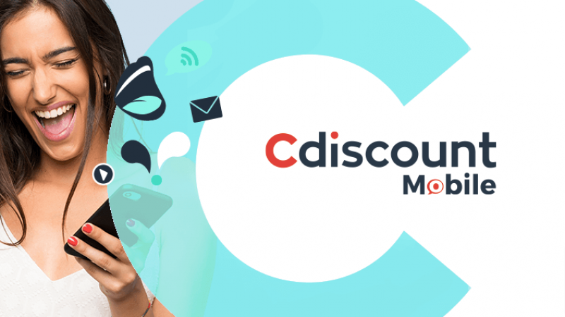 Cdiscount Mobile propose 4 forfaits aux prix attractifs avec jusqu’à 150 Go d’internet
