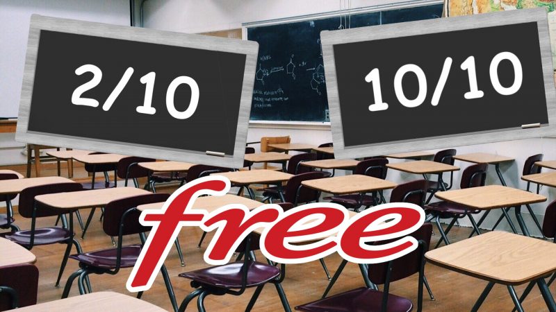 Totalement fibrés : le bulletin scolaire 2020-2021 de Free, félicitations ou redoublement ?