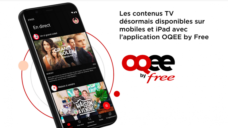 Abonnés Freebox : l’interface Oqee s’améliore sur iPhone et iPad