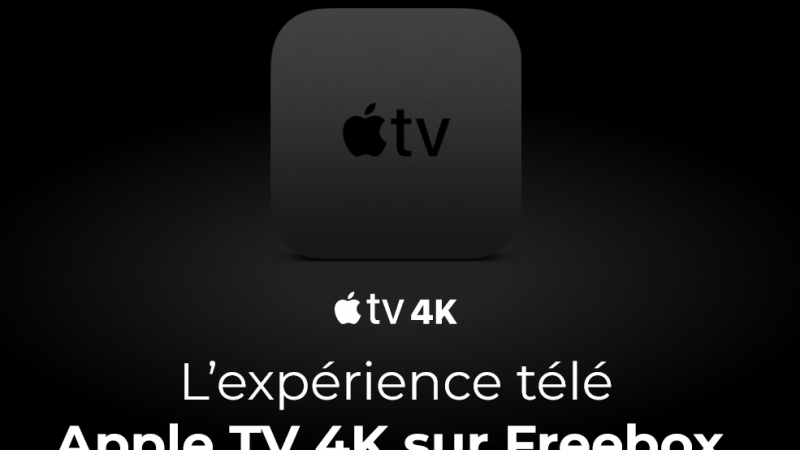 La télécommande “Free” de l’Apple TV 4K est disponible dans la boutique Freebox