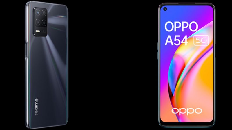 Choc des smartphones disponibles chez Free Mobile : Realme 8 5G ou Oppo A54 5G ?