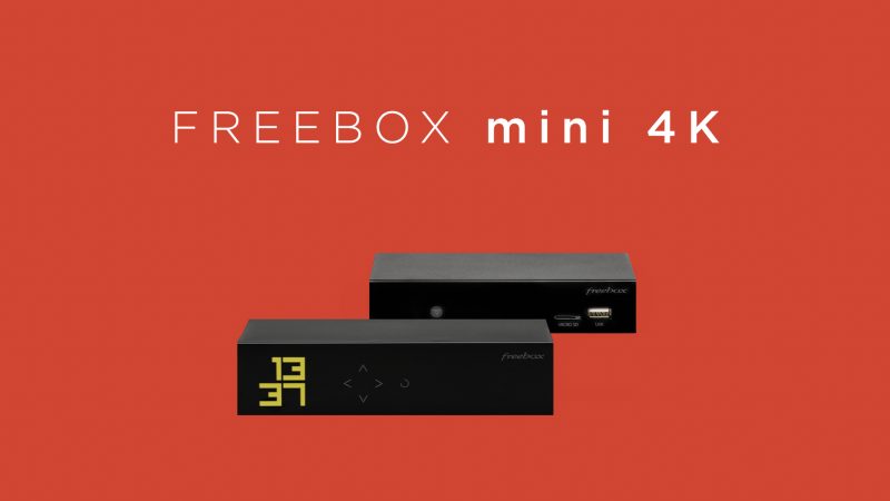 La Freebox mini 4K reste accessible grâce à un support pour le moment