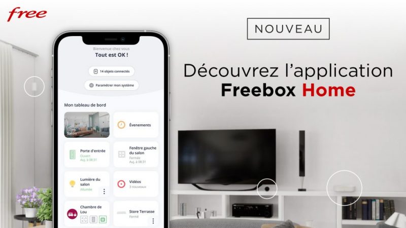 Freebox Home : une nouvelle mise à jour pour l’application domotique de Free