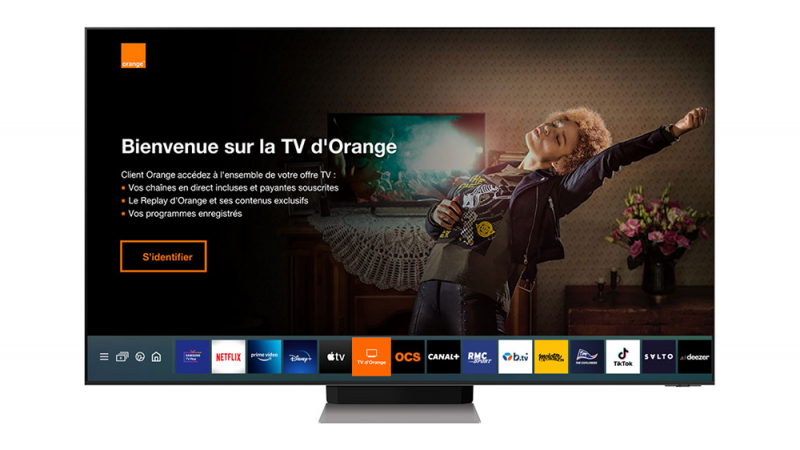 Orange lance son application TV sur les téléviseurs Samsung pour tous ses abonnés box, Sosh compris