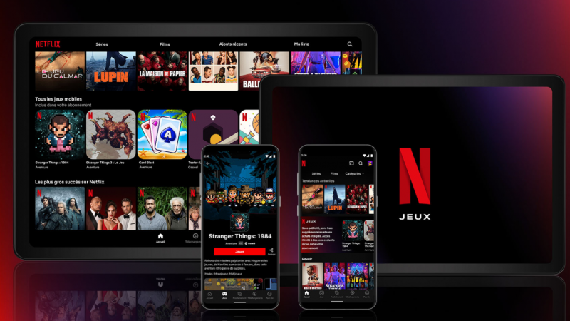 Netflix lance sa plateforme de jeux et en propose 5 gratuits pour le moment