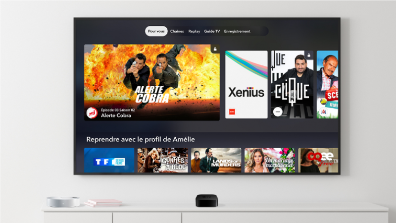 OQEE devient accessible hors connexion Freebox sur Apple TV