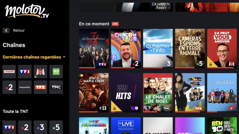 Molotov retire les chaînes M6, W9, Gulli et 6ter de son offre gratuite