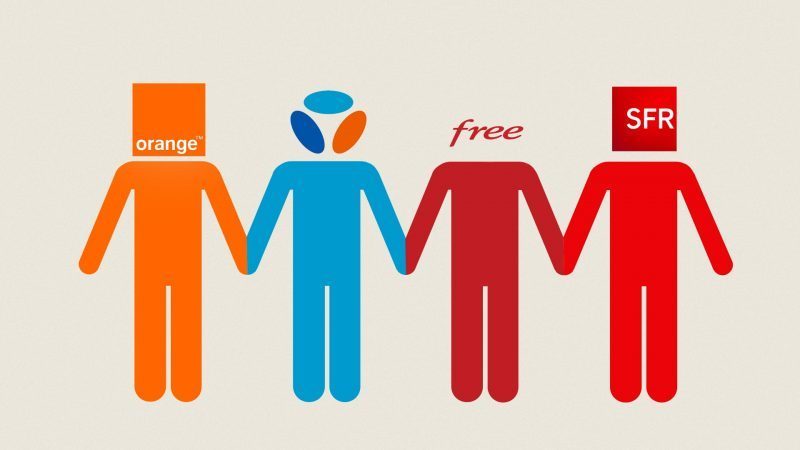 5G : SFR dépasse Orange sur le déploiement de la bande “reine” et prend la première place, Free Mobile talonné par Bouygues Telecom