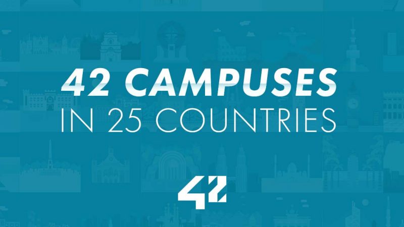 L’école 42 de Xavier Niel compte désormais 42 campus à travers le monde