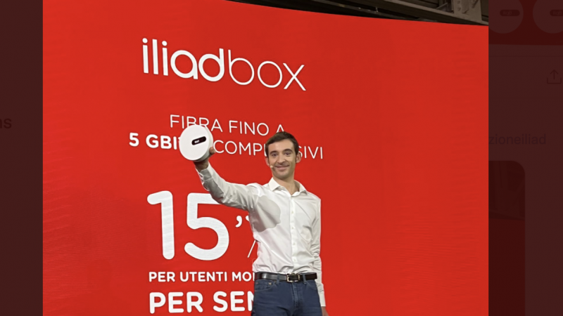 Iliad lance sa “révolution” sur la fibre en Italie avec une Freebox Pop rebaptisée, à prix mini