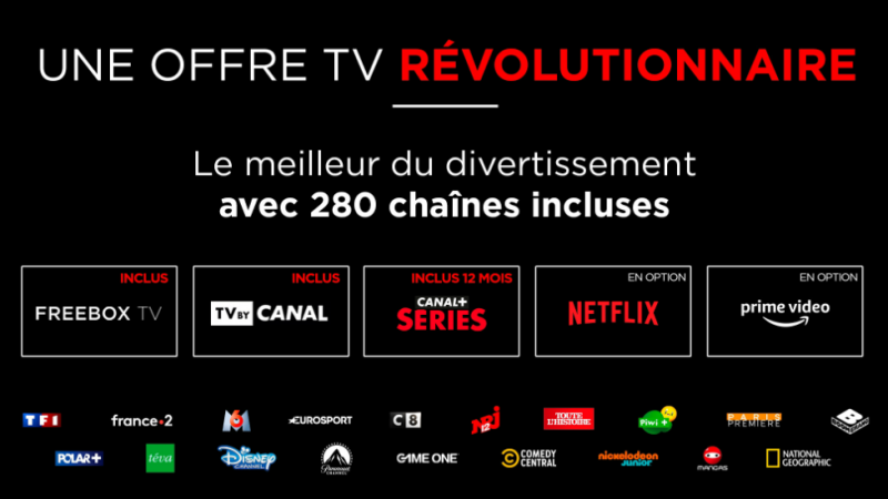Free ajoute quelques jours à son offre promo très complète : Freebox Révolution + TV by Canal + Canal+ Série + 3 mois offert