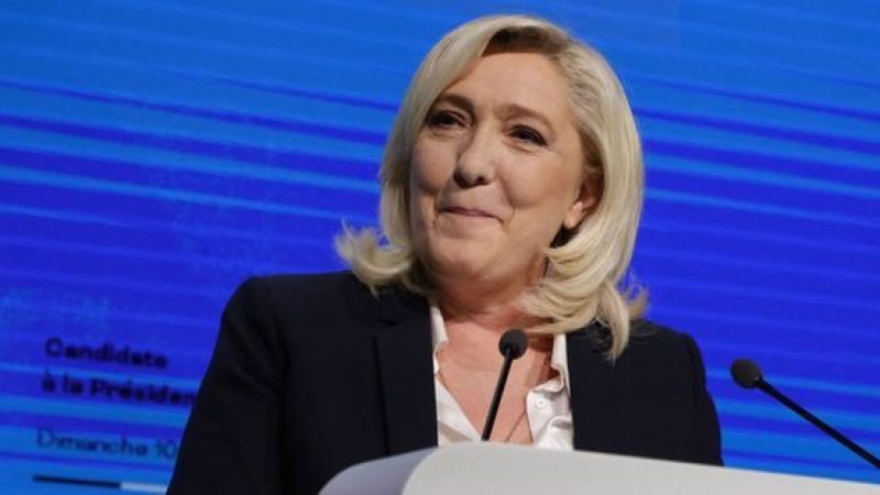 L’émission “Quotidien” critiquée en pleine conférence de presse par Marine Le Pen