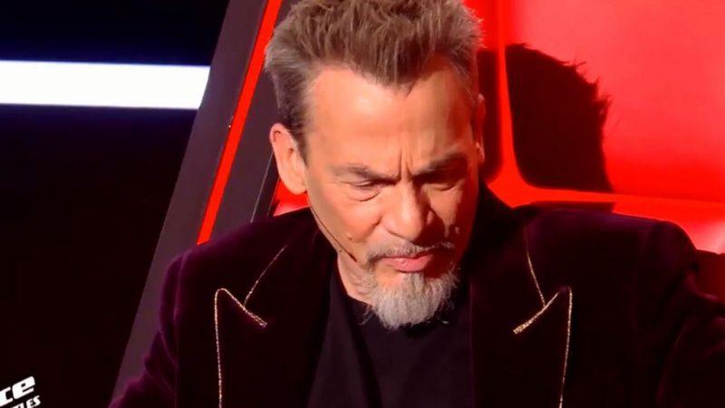 Gagné par ses émotions, Florent Pagny a fini en larmes dans “The Voice”