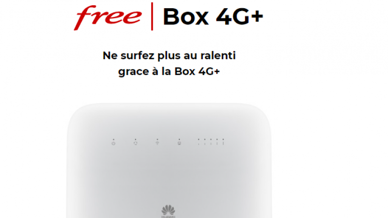 Free dépanne désormais certains abonnés Freebox privés d’internet avec sa box 4G