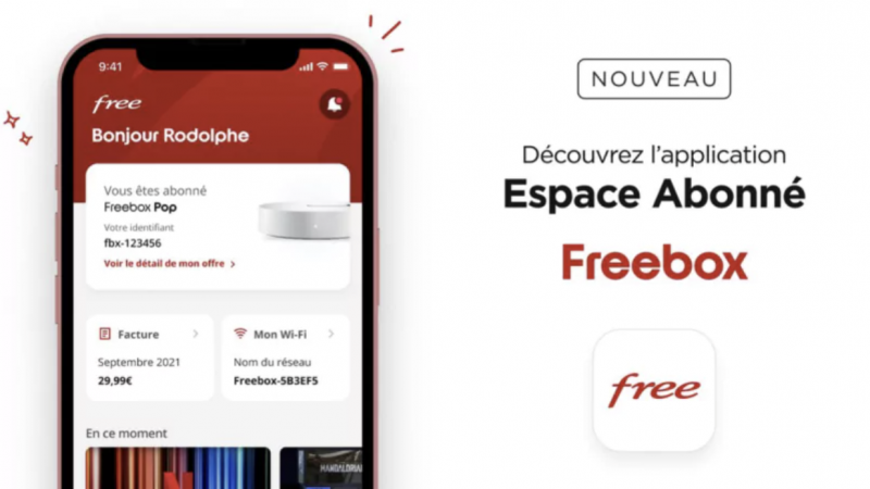 Free lance une mise à jour de sa nouvelle application Freebox – Mon Espace Abonné