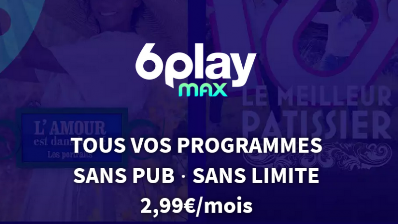 M6 lance officiellement son service de replay payant sans publicités… ou presque