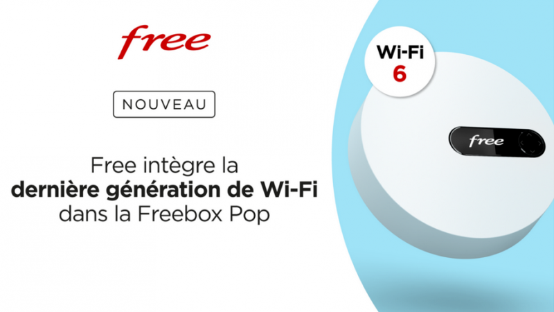 Free lance le WiFi 6 sur la Freebox Pop sans surcoût