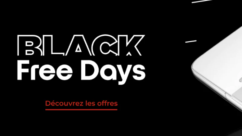 Free lance ses “Black Free Days” avec des promos sur 30 smartphones