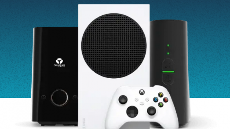 Bouygues Telecom lance une nouvelle offre Bbox Gaming avec une Xbox à 1€ et de nombreux jeux inclus