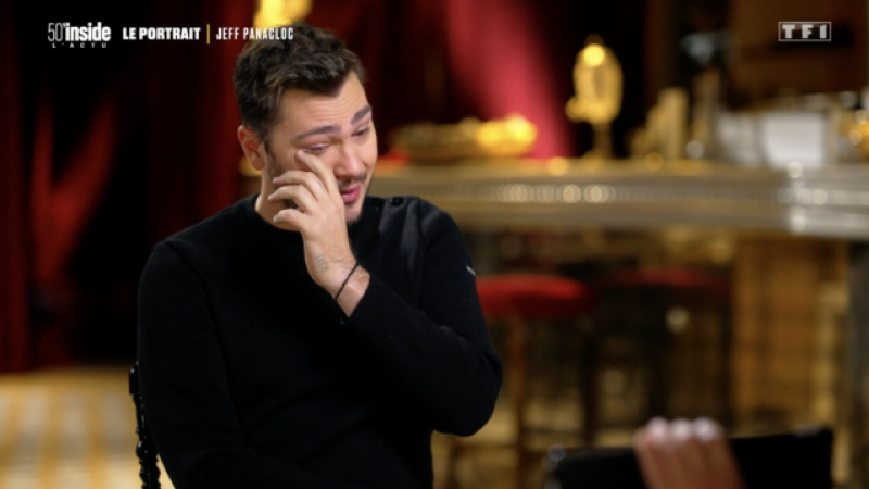 TF1 : Jeff Panacloc en larmes devant Nikos Aliagas dans “50′ inside”