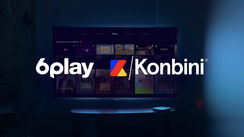 6Play : un nouveau partenariat avec Konbini et l’arrivée prochaine de nombreux contenus gratuits
