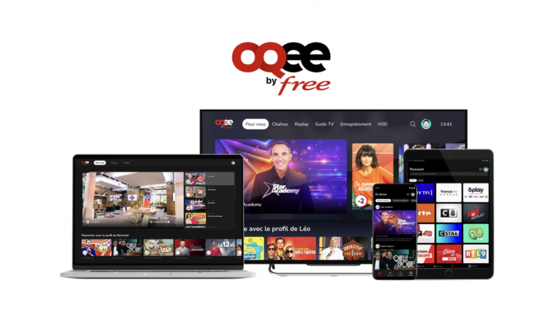 Nouveau : Free permet désormais aux abonnés Freebox d’accéder à toutes les chaînes et replays d’Oqee sur le web