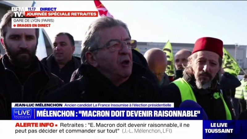 Jean-Luc Mélenchon interrompt un duplex en direct sur BFMTV