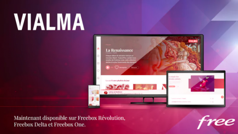 Freebox : Le service Vialma est offert durant 1 mois pour tous les abonnés