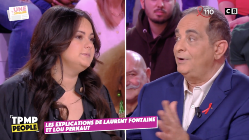 Laurent Fontaine recadré par Lou Pernaut sur C8