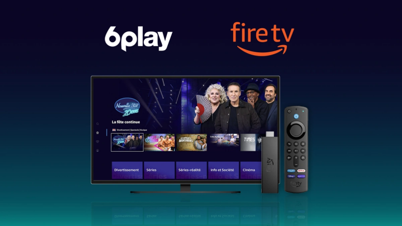 6Play débarque sur Amazon Fire TV mais pas pour tout le monde