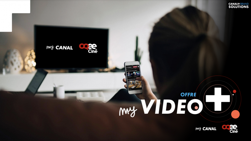 Canal+ lance une nouvelle offre publicitaire hybride sur myCanal et Oqee Ciné de Free