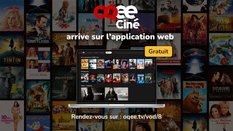 Free lance Oqee Ciné sur un nouveau support