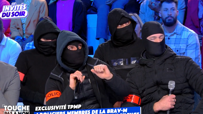 TPMP : La préfecture de police ouvre un enquête sur la présence de faux agents de la BRAV-M dans l’émission