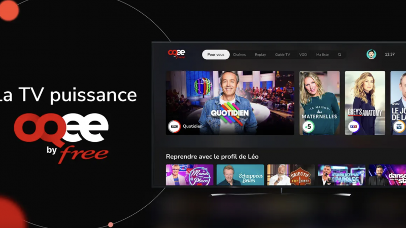 Oqee : Free lance une nouvelle version de son application TV sur les iPhone et iPad