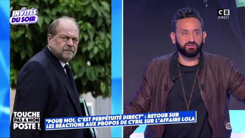TPMP : Cyril Hanouna exprime son désaccord envers France 5 et Éric Dupond-Moretti