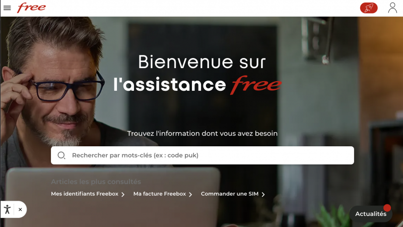 Nouveau : Free permet de personnaliser de manière très précise son site d’assistance Freebox et Free Mobile