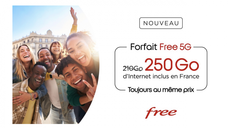Free Mobile frappe encore une fois en boostant fortement son forfait à 19,99€/mois, toujours au même prix