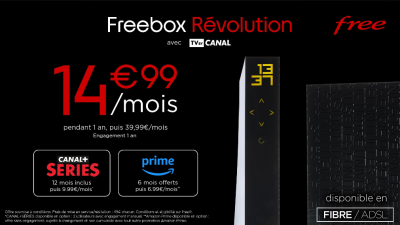 L’offre spéciale Freebox à 14,99€ se termine dans quelques heures et ne sera pas prolongée