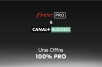 Free Pro annonce un nouveau partenariat avec Canal+ et lance des offres TV adaptées
