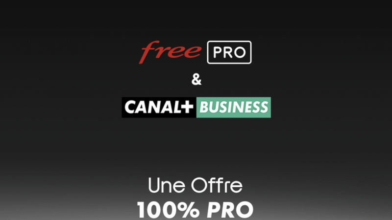 Free Pro annonce un nouveau partenariat avec Canal+ et lance des offres TV adaptées