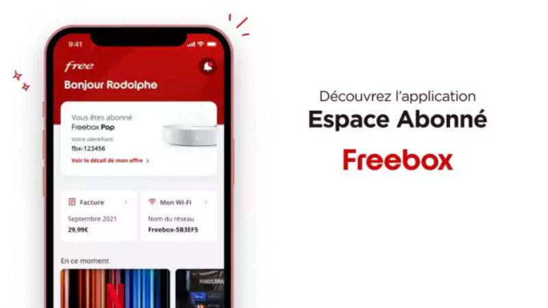 Free déploie une nouvelle mise à jour sur iOS de l’application “Freebox – Espace Abonné”