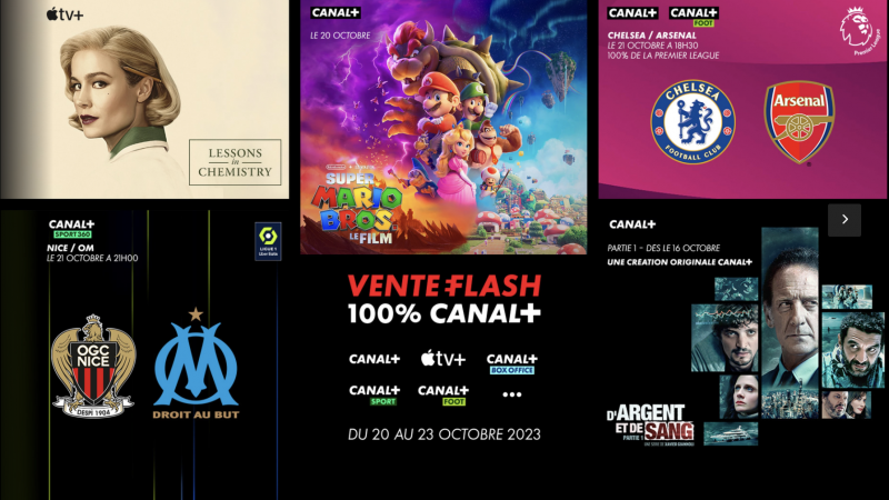 Canal+ dégaine une nouvelle offre “flash” très complète et pas chère sur les box de Free, Orange, SFR et Bouygues Telecom