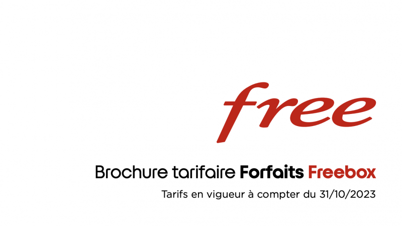 Free déploie une nouvelle brochure tarifaire pour ses forfaits Freebox