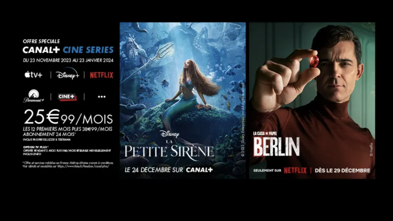 Free annonce le lancement d’une offre spéciale Canal+ Ciné Séries disponible sur les Freebox avec Netflix, Disney+, Paramount+, OCS et Apple TV+ inclus